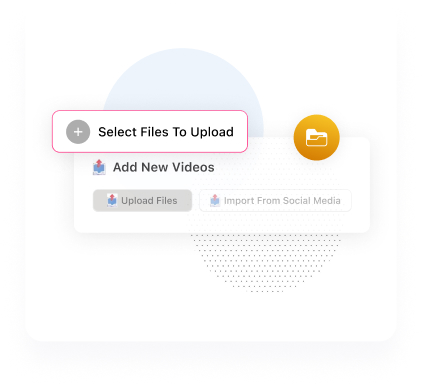 Upload your own videos