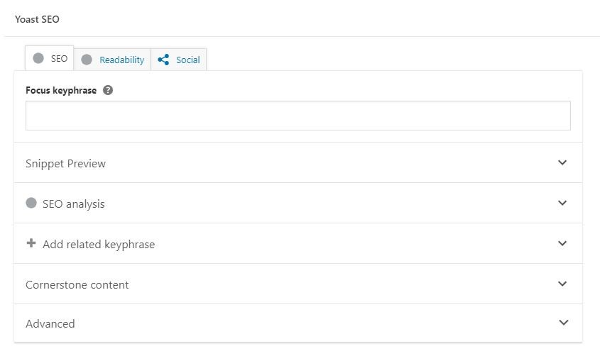 content analysis yoast seo