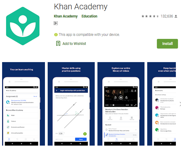 khan-academy-e-learning-app