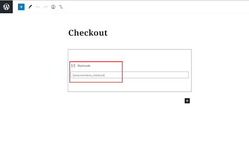 checkout-page-shortcode