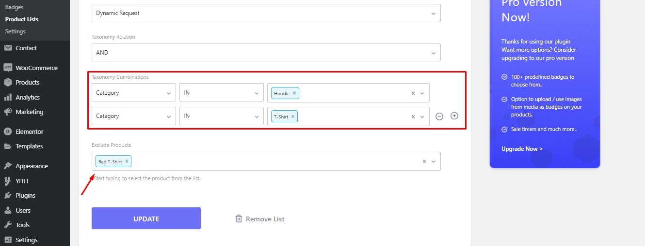 excluding-products-from-product-list