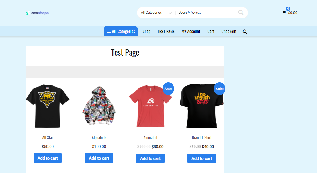 use-woocommerce-shortcodes-on-a-page