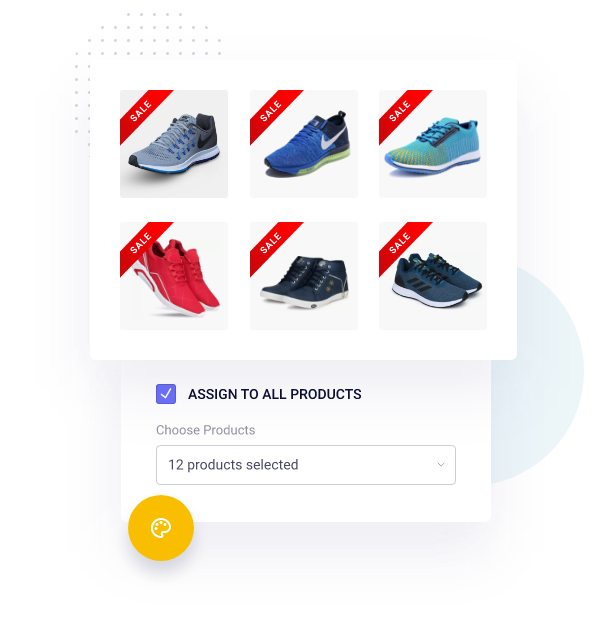 WooCommerce Product Labels - Assign Badges to the Product List you create