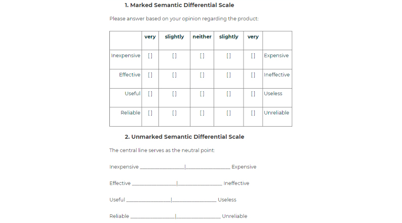 semantic-differential-scale