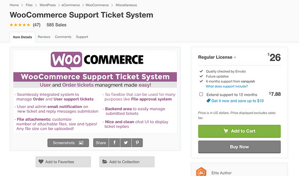 woocommerce-support-ticket-system