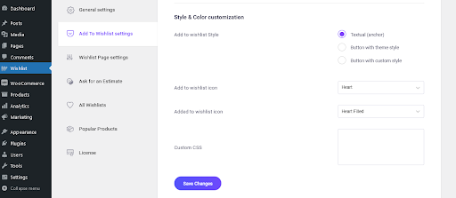 style-and-color-customization