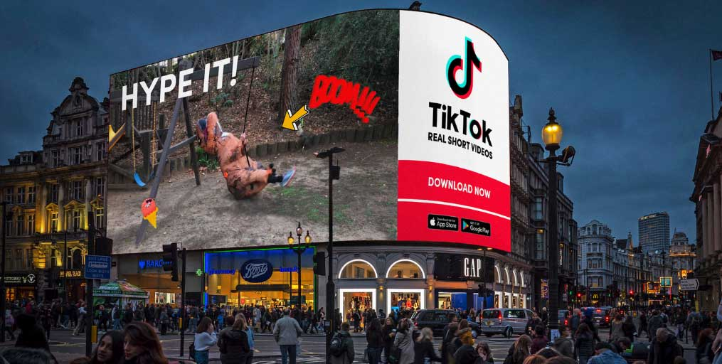 TikTok Campaign in Piccadilly Street