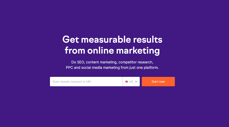 SEMrush Marketing Tool