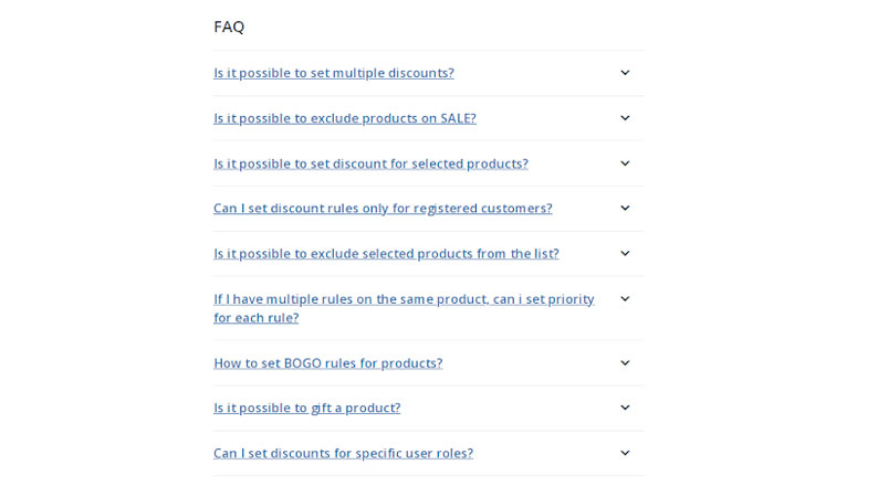 FAQ Section