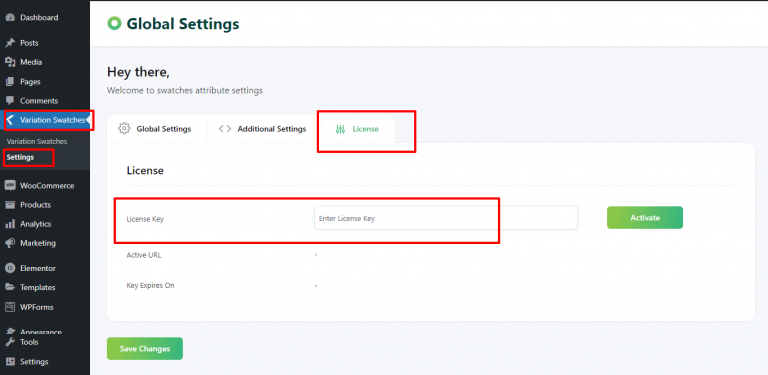 License Key Activation - Acowebs