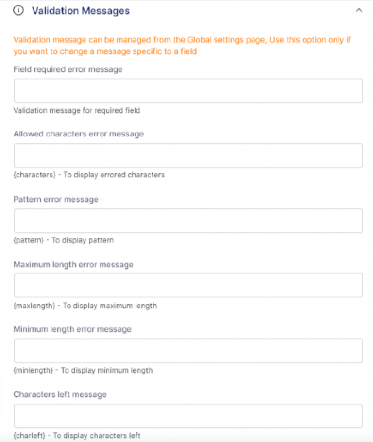 Different Fields and Field Options - Acowebs