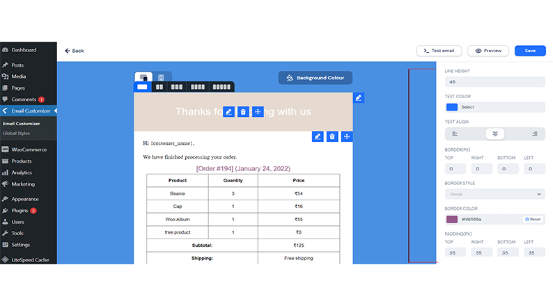  Header Section 