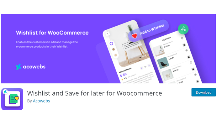 WooCommerce wishlist plugin