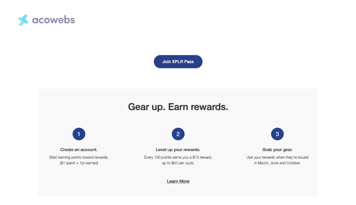 The North Face XPLR Pass Loyalty Program