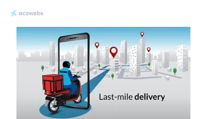 Last-Mile Delivery Illustration