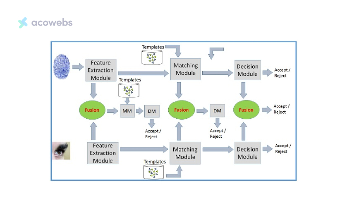 Working of Multimodal Biometric System