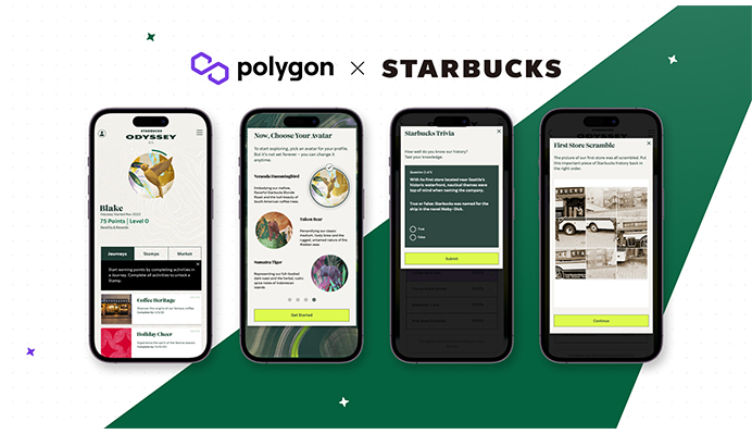 Starbucks Odyssey Beta Live on Polygon