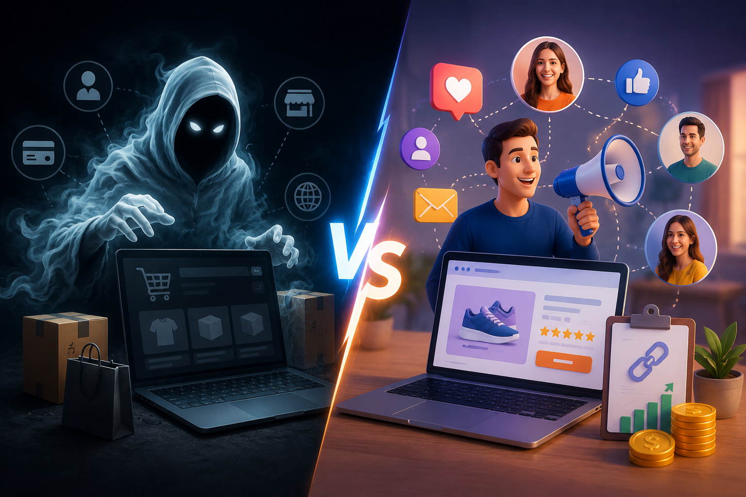 Ghost Commerce Vs Affiliate Marketing