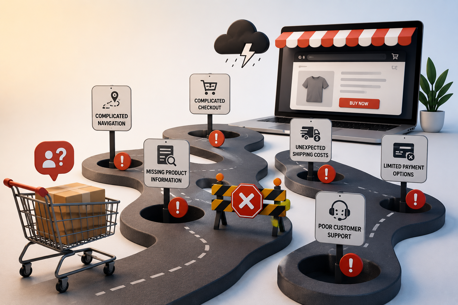 Common ecommerce customer journey mistakes