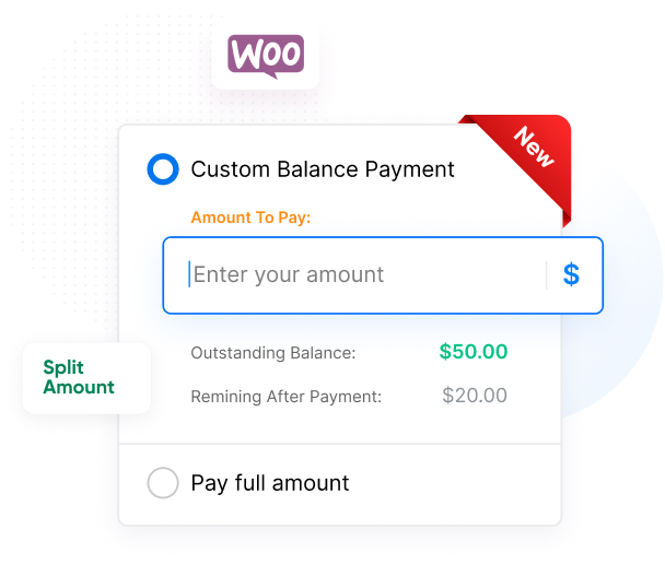 WooCommerce Deposits & Partial Payments - Customer Defined Partial Payments